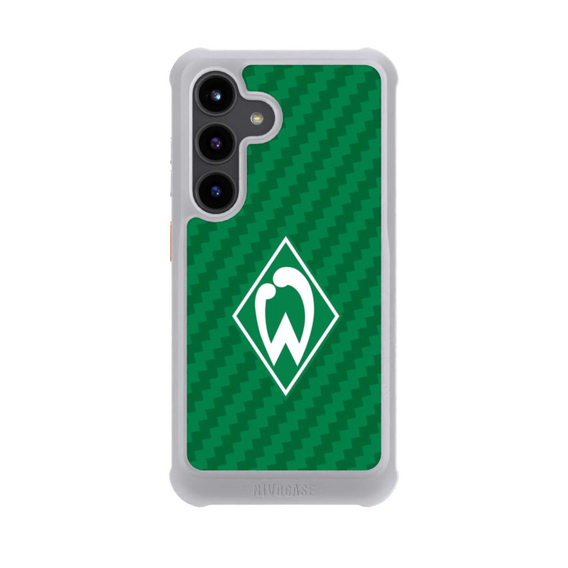 Galaxy S24 NIVOmax Carbonlook - Werder Bremen