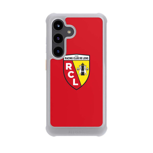 Samsung Galaxy S24 NIVOmax RC Lens Logo en Rouge