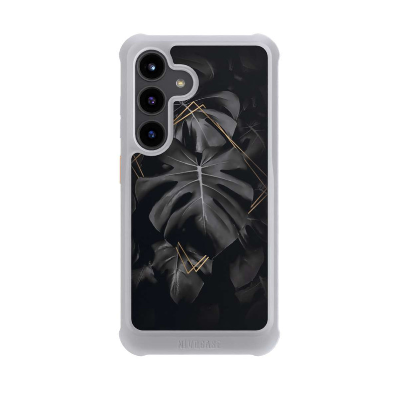 Galaxy S24 NIVOmax Black Leaves