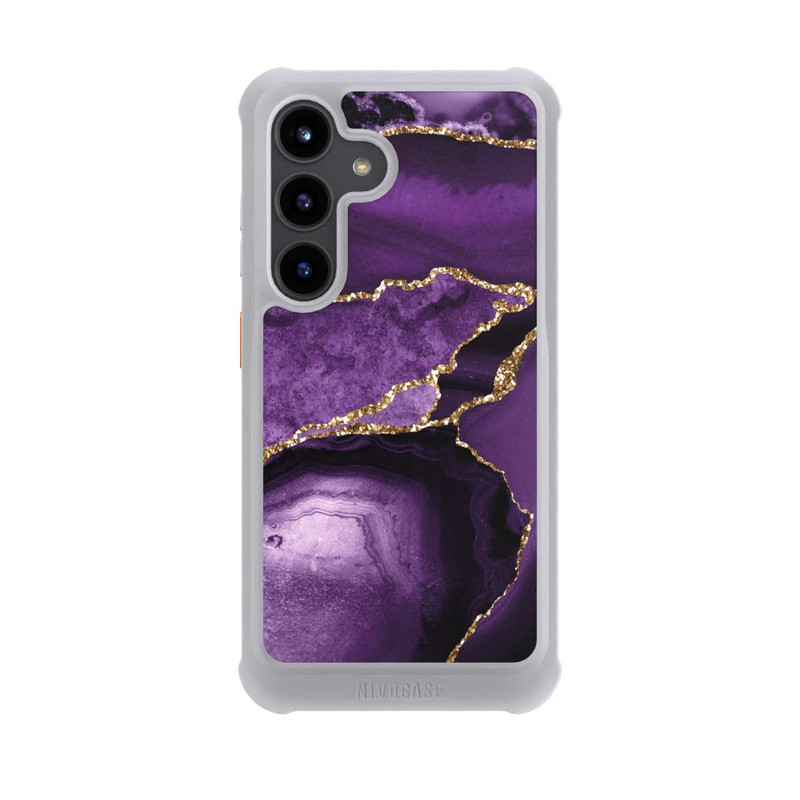 Galaxy S24 NIVOmax Lila Marmor Landschaft