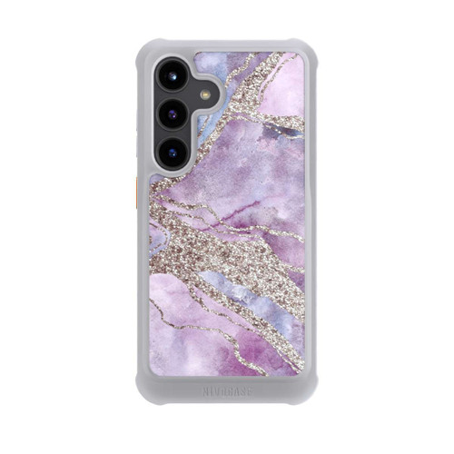 Samsung Galaxy S24 NIVOmax Edelstein Pastell Lila