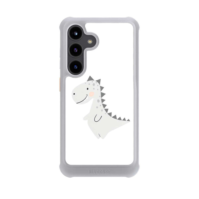 Galaxy S24 NIVOmax Grauer Dino