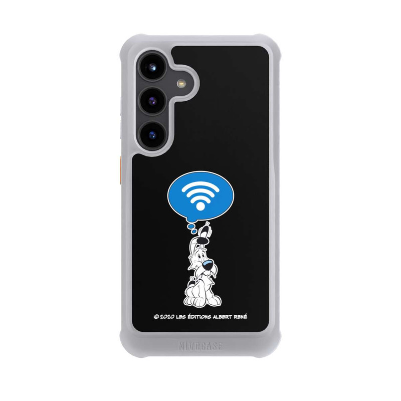 Galaxy S24 NIVOmax Idefix W-LAN - Schwarz Hintergrund