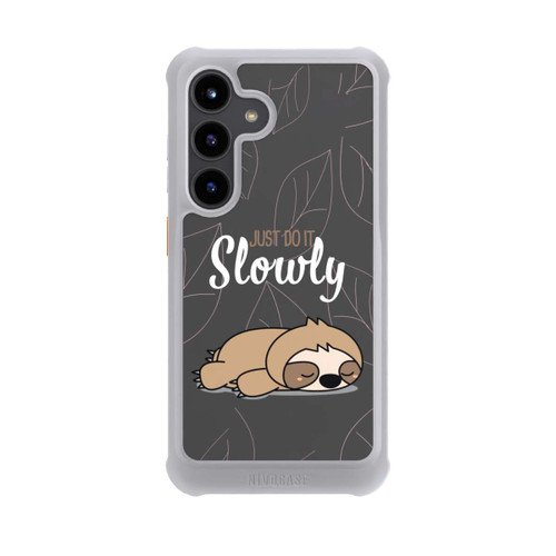 Samsung Galaxy S24 NIVOmax Just Do It Slowly Sloth Grey