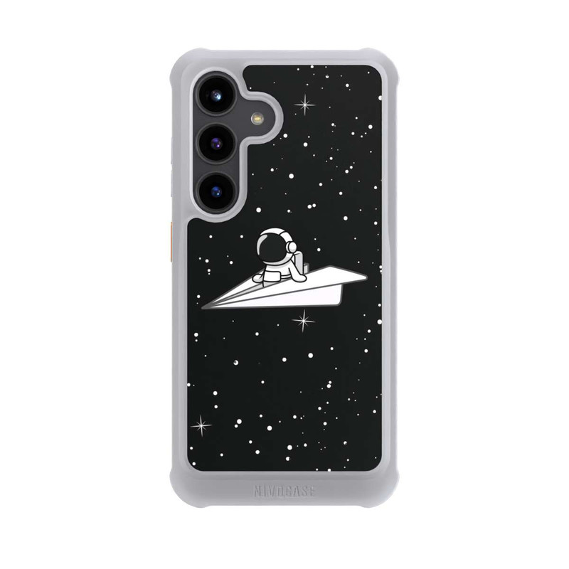 Galaxy S24 NIVOmax Astronaut Paper Plane Comic