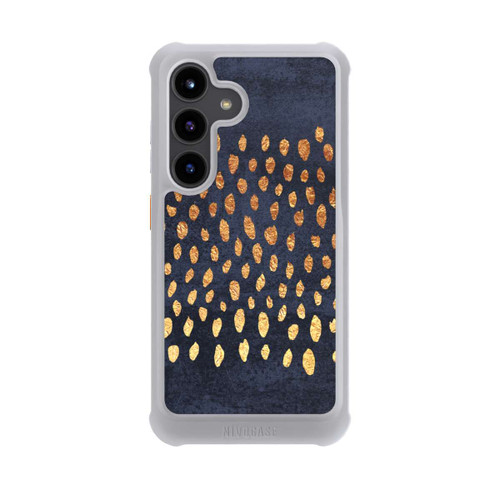 Samsung Galaxy S24 NIVOmax Muster Gold und Marine