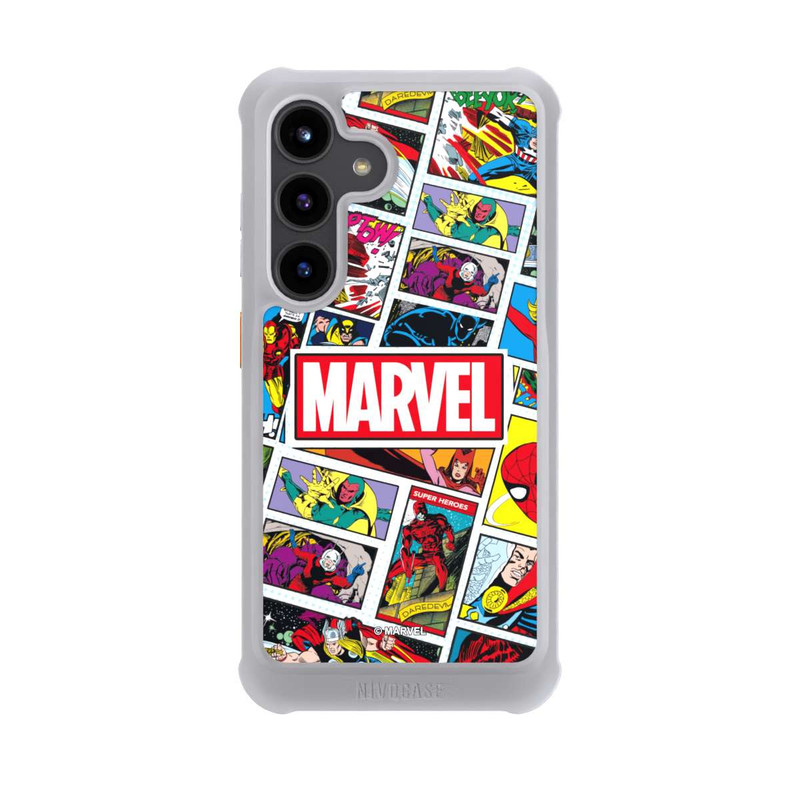 Galaxy S24 NIVOmax Marvel Comic Pattern