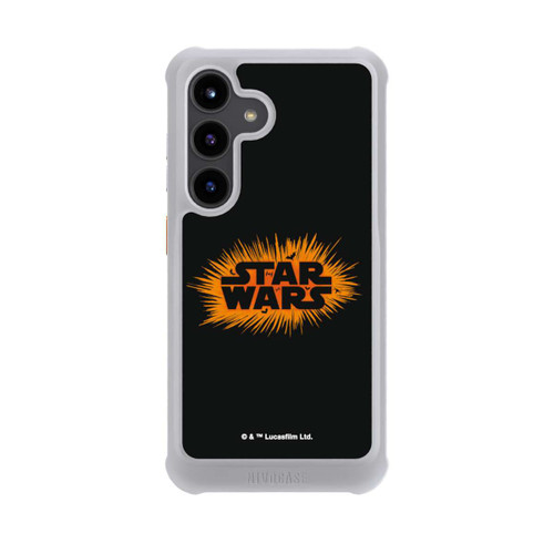 Samsung Galaxy S24 NIVOmax Star Wars Logo Orange Halloween Explosion