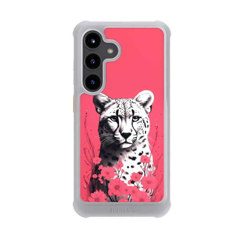 Galaxy S24 NIVOmax White Cheetah