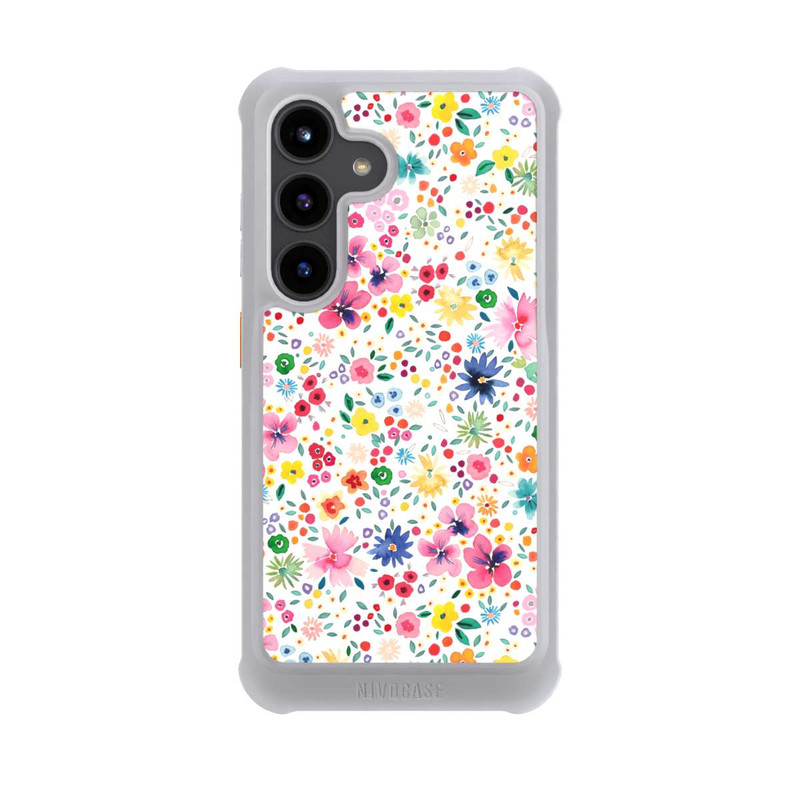 Galaxy S24 NIVOmax Millefleurs Pink Spring Garden