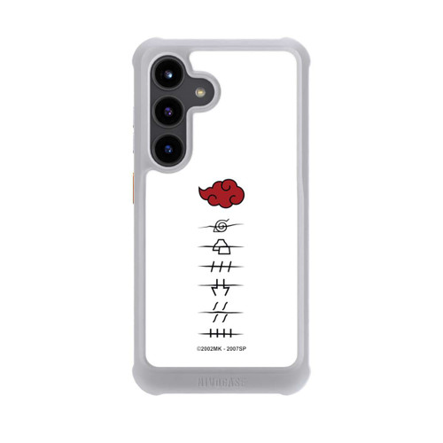 Samsung Galaxy S24 NIVOmax Akatsuki Mitgliedersymbole Weiß
