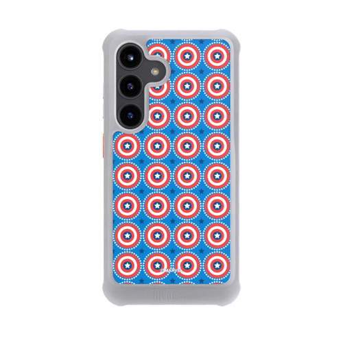 Samsung Galaxy S24 NIVOmax Captain American Shield Pattern