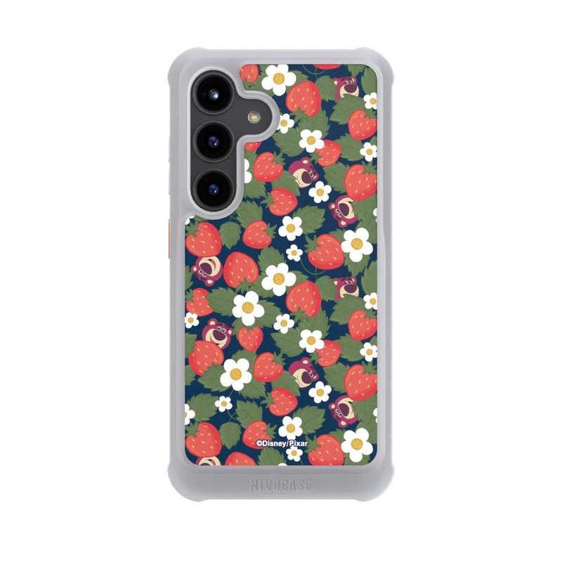 Galaxy S24 NIVOmax Lotso Toy Story Strawberry Flower Pattern
