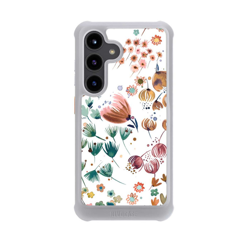 Galaxy S24 NIVOmax Spring Buds Green Orange