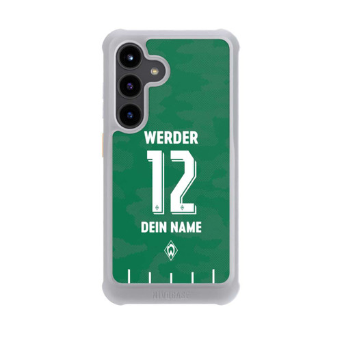 Samsung Galaxy S24 NIVOmax Werder Bremen Trikot Personalisierbar 25-26