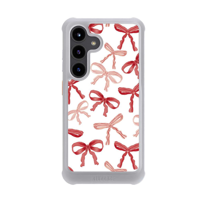 Galaxy S24 NIVOmax Rote Schleifen Muster