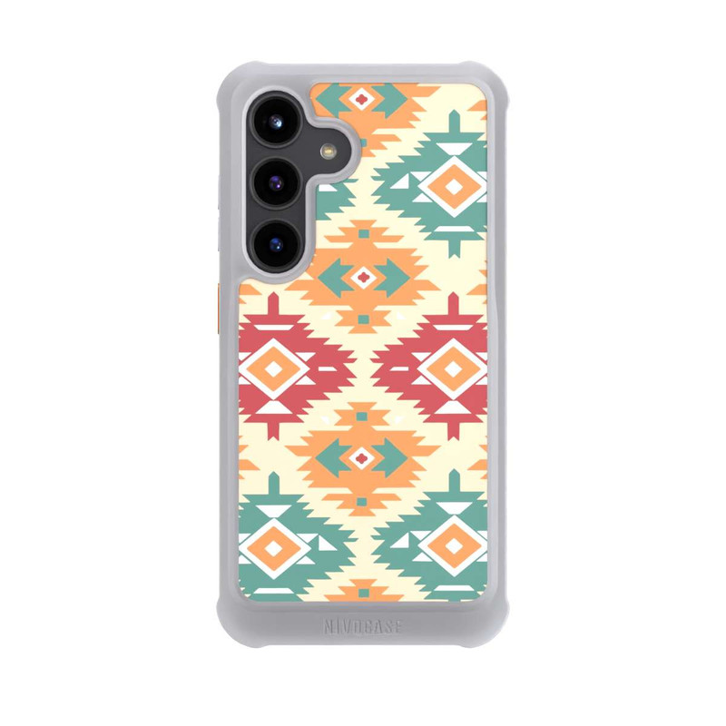 Galaxy S24 NIVOmax Modern Tribal Boho Aztec Geometric Design 1