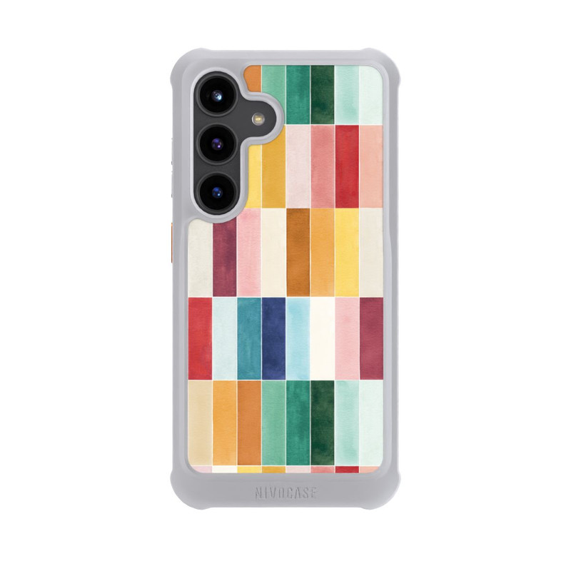 Galaxy S24 NIVOmax Modern Craft Geometric Rectangular Tiles