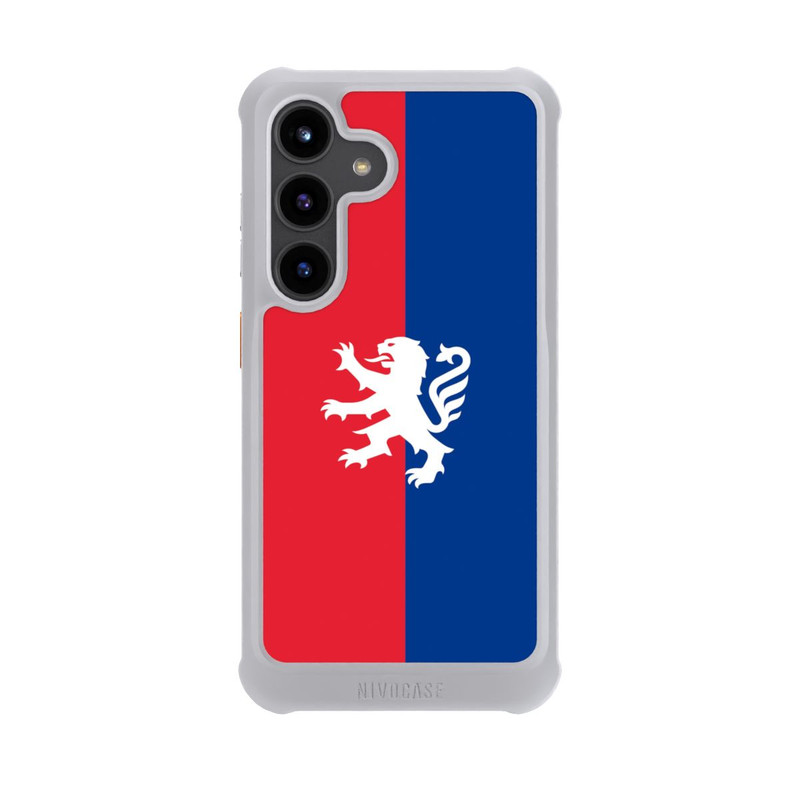 Galaxy S24 NIVOmax OL Lion rouge et bleu