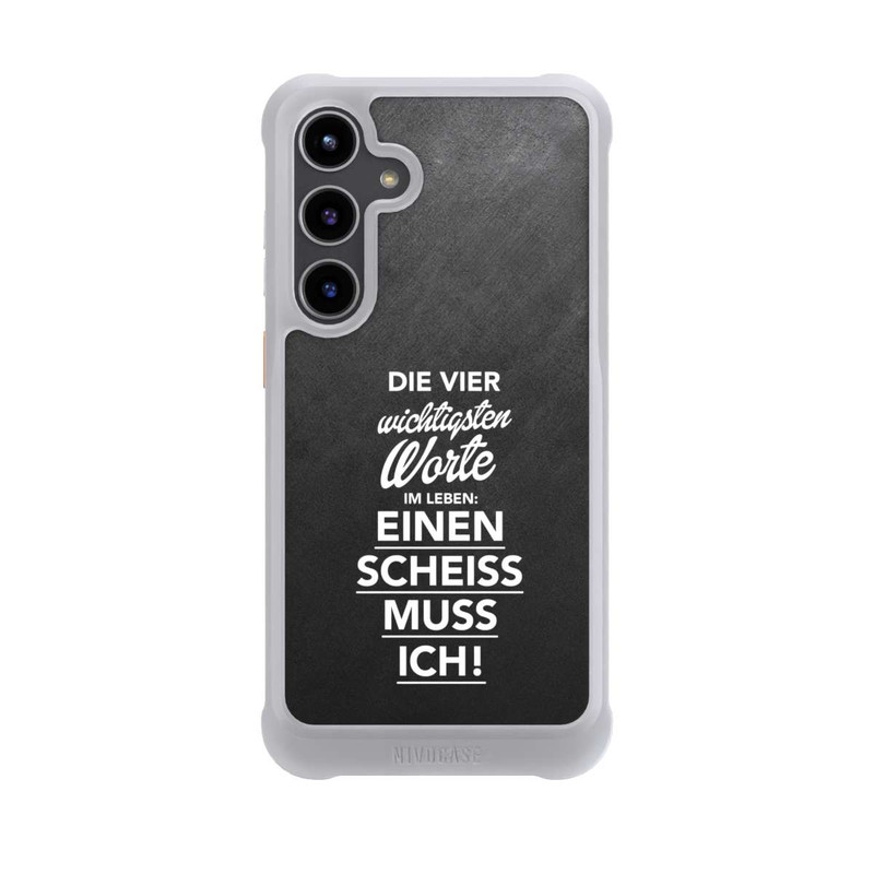 Galaxy S24 + NIVOmax Wichtige Worte