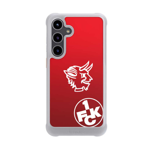 Samsung Galaxy S24+ NIVOmax Teufelskopf FCK auf Rot