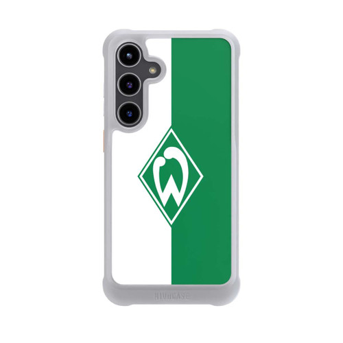 Samsung Galaxy S24+ NIVOmax Weiß-Grün - Werder Bremen