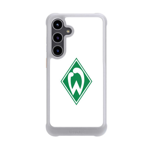 Samsung Galaxy S24+ NIVOmax Logo auf Weiß - Werder Bremen