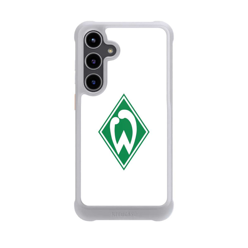 Galaxy S24 + NIVOmax Logo auf Weiß - Werder Bremen