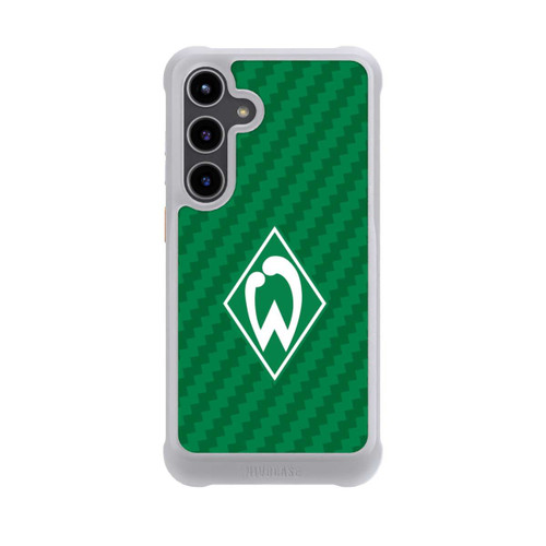 Samsung Galaxy S24+ NIVOmax Carbonlook - Werder Bremen