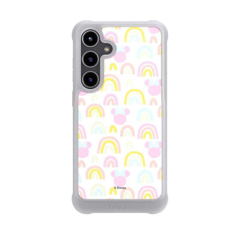 Galaxy S24 + NIVOmax Minnie Regenbogen Muster
