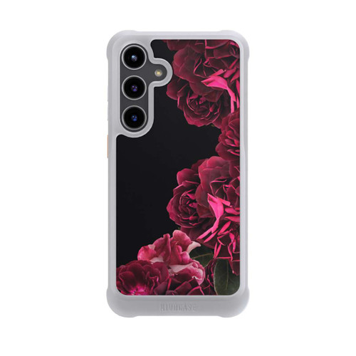 Samsung Galaxy S24+ NIVOmax Vintage Rosen auf Schwarz