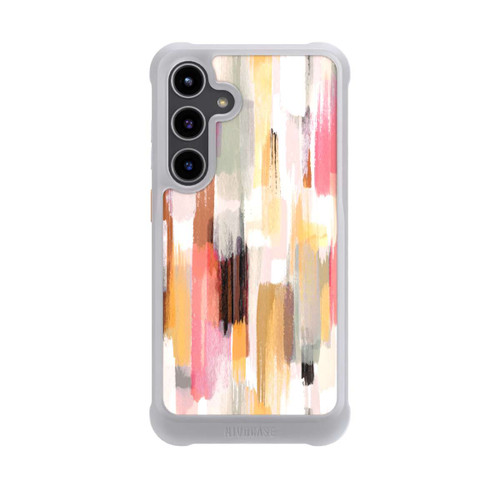 Samsung Galaxy S24+ NIVOmax Abstrakte Pinselstriche Herbsttöne