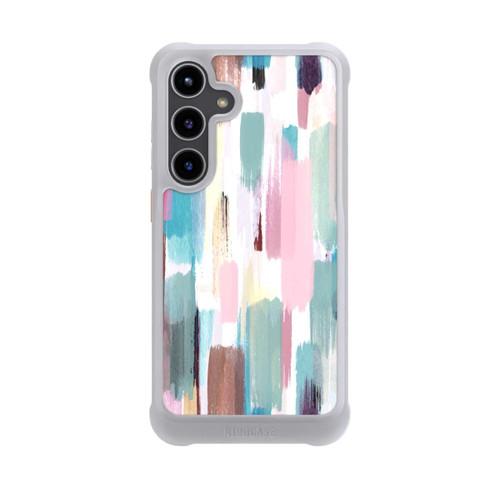 Samsung Galaxy S24+ NIVOmax Abstrakte Pinselstriche in Pastelltönen