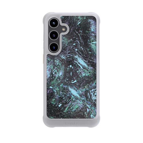 Samsung Galaxy S24+ NIVOmax Abstrakt tropfender Staub lila