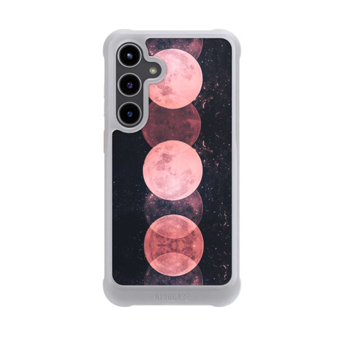 Samsung Galaxy S24+ NIVOmax Rosa Mondphasen