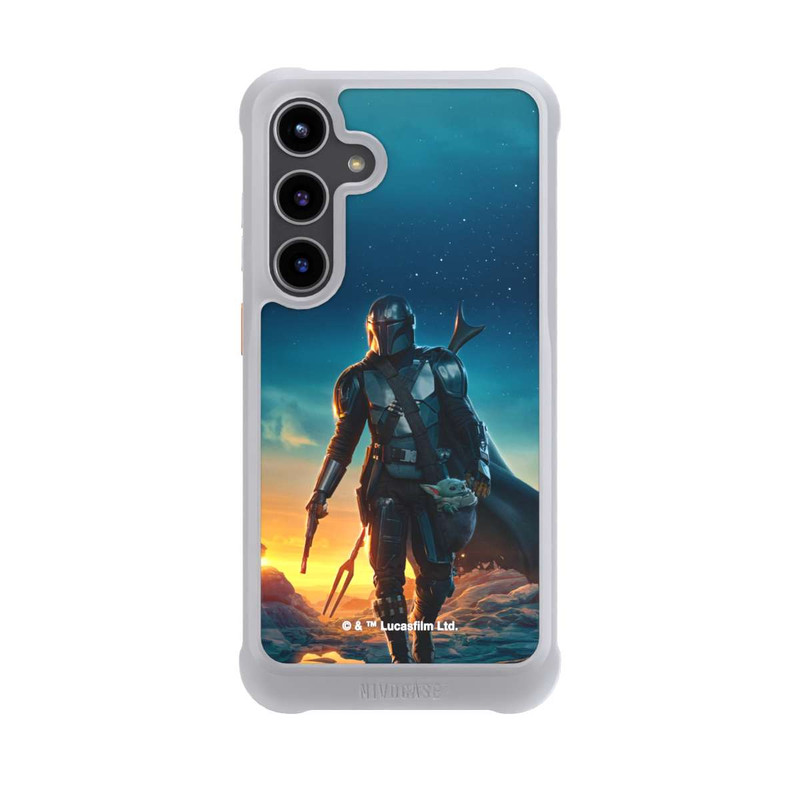 Galaxy S24 + NIVOmax Der Mandalorianer-Sonnenuntergang