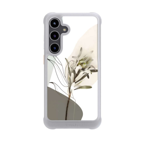 Samsung Galaxy S24+ NIVOmax Boho Line Art Olivgrün