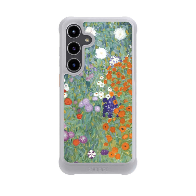 Galaxy S24 + NIVOmax Blühender Garten - Gustav Klimt