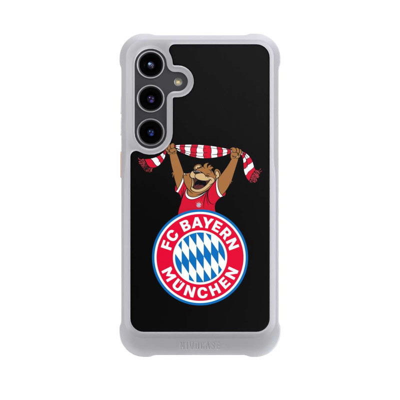 Galaxy S24 + NIVOmax Bernie Jubel mit Schal Schwarz