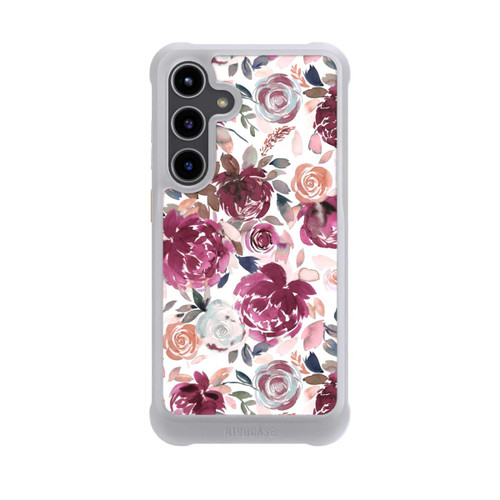 Samsung Galaxy S24+ NIVOmax Herbstpfingstrosen und Rosen in Rosa