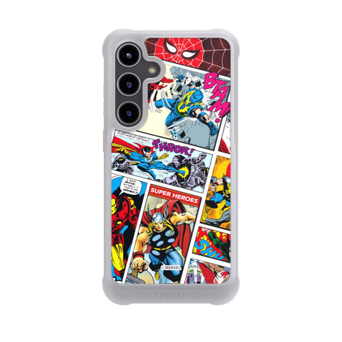 Samsung Galaxy S24+ NIVOmax Marvel Retro Comic Blue