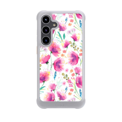 Samsung Galaxy S24+ NIVOmax Abstrakte Mohnblumen aquarell