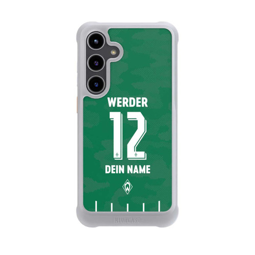 Samsung Galaxy S24+ NIVOmax Werder Bremen Trikot Personalisierbar 25-26