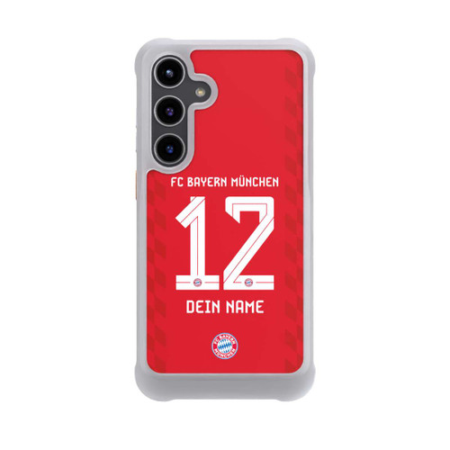 Samsung Galaxy S24+ NIVOmax FC Bayern München Trikot Personalisierbar 25-26