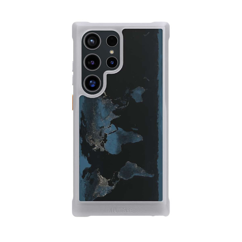 Galaxy S24 Ultra NIVOmax Nightlight Worldmap