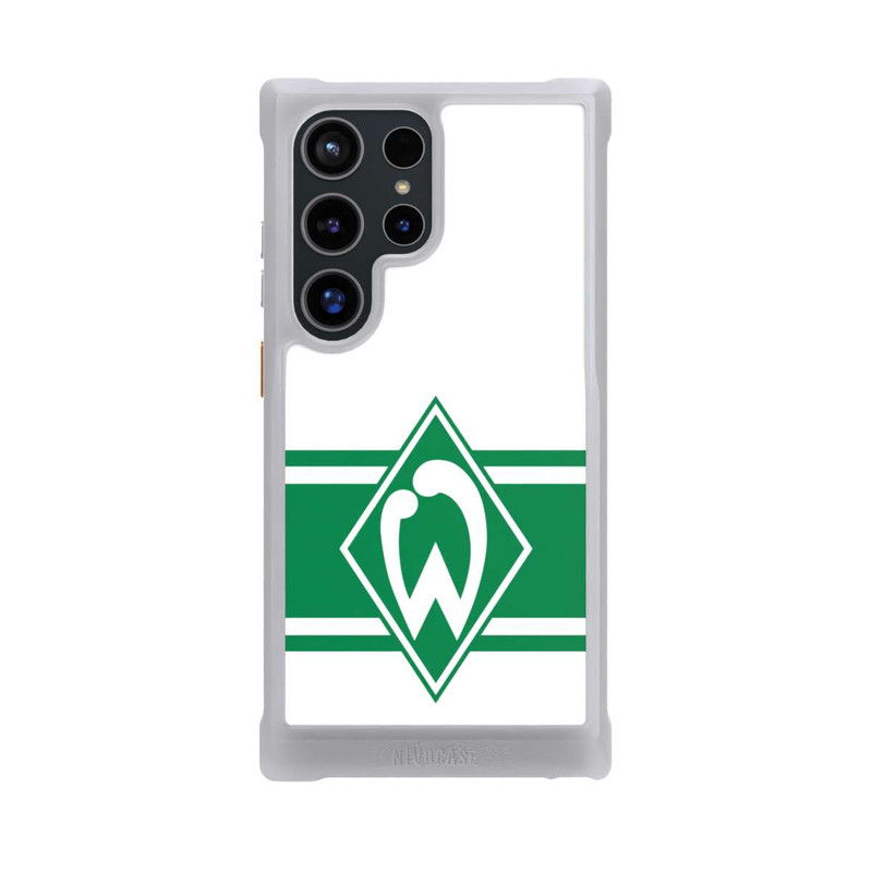 Galaxy S24 Ultra NIVOmax Werder Stripes White