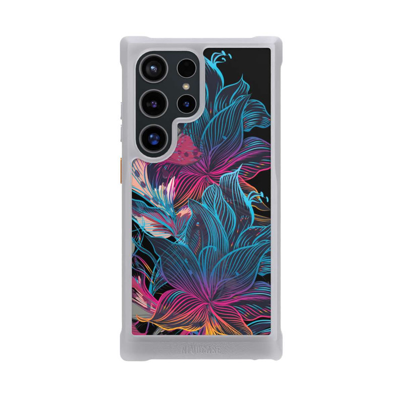 Galaxy S24 Ultra NIVOmax Neon Flower Power