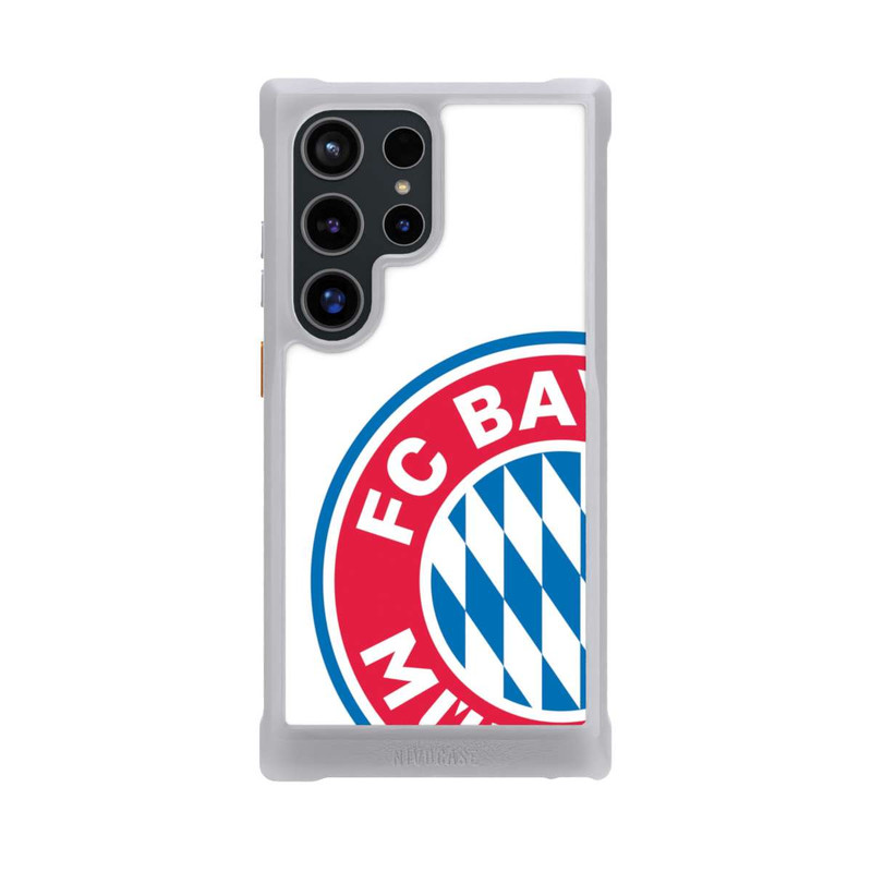 Galaxy S24 Ultra NIVOmax Big FCB Logo white