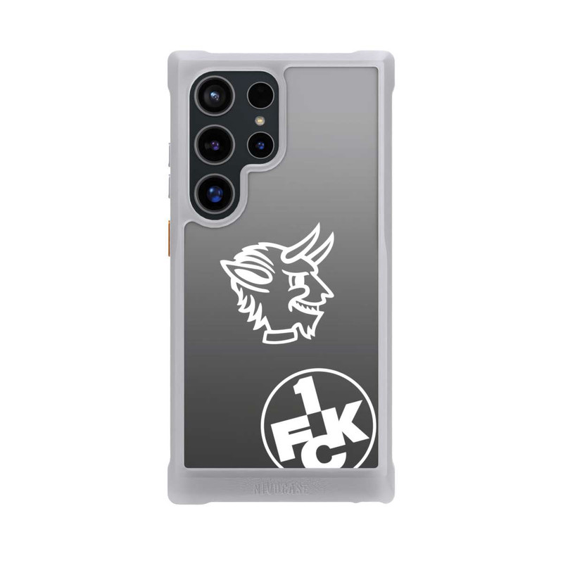 Galaxy S24 Ultra NIVOmax Teufelskopf FCK auf Schwarz