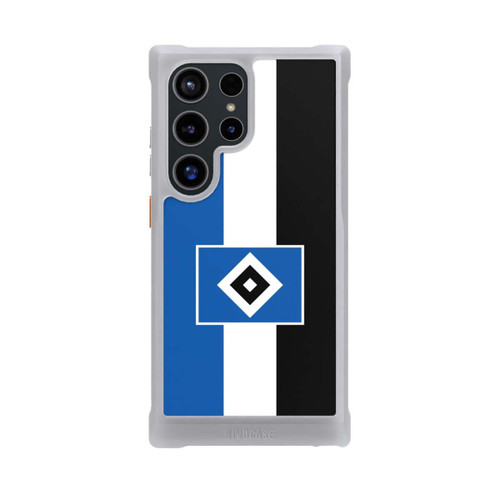 Samsung Galaxy S24 Ultra NIVOmax HSV Streifen - Blau-Weiß-Schwarz